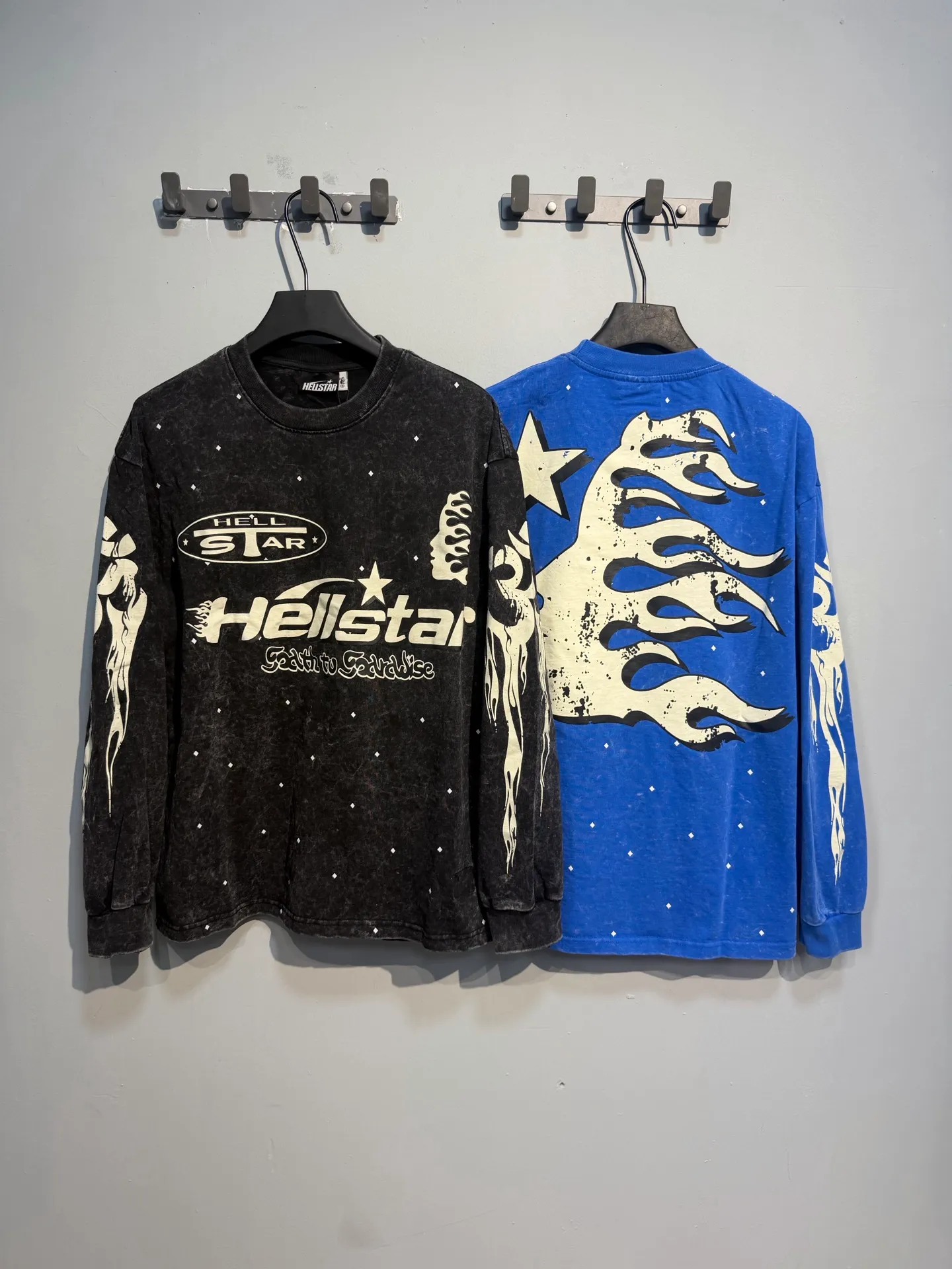H 9121# ｜P85 In Stock Hellstar / T （fabric): 26 300 Sizes（size）：S-M- L- X L （colour）：